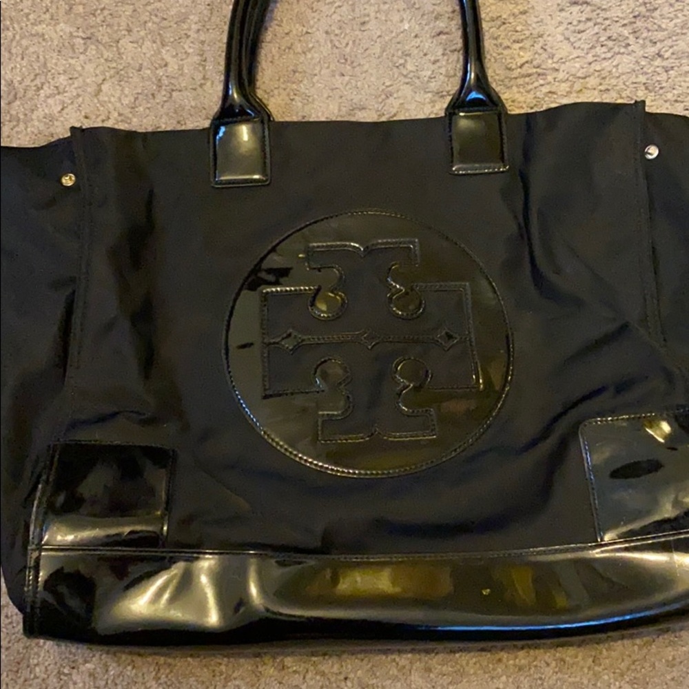authentic tory burch large tote